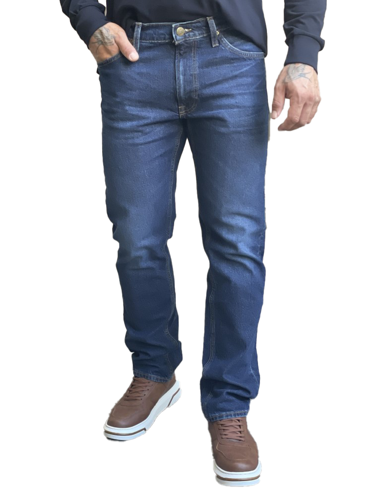 Lee Daren Zip Fly ανδρικό μπλε τζιν ελαστικό παντελόνι 112358989 φωτογραφία